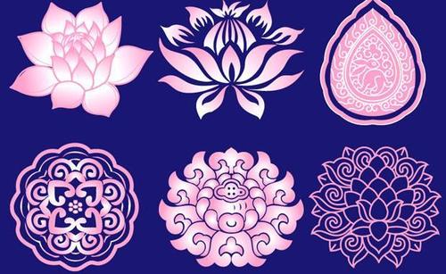 设计元素 其他 装饰图案 > 装饰荷花图片   图片编号:12810215 文件