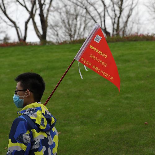 班旗公司旗 导游旗定做旅游红旗小旗子彩旗领队旗三角