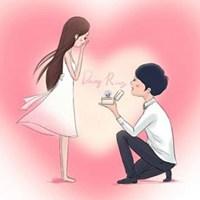 单膝下跪求婚情侣头像_微信头像图片大全