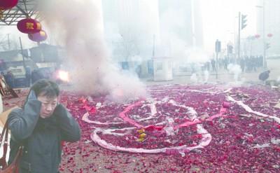 俺对鞭炮有点烦