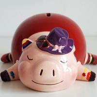 个性十足的存钱罐,卡通头像图片-回车桌面