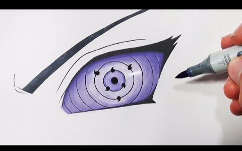 how to draw the rinnegan -轮回眼
