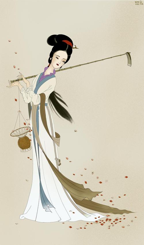 黛玉葬花