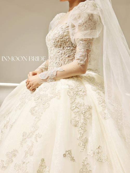 inmoon高定婚纱礼服馆|denise 试纱分享_婚纱_婚纱礼服_试纱_中寰广场