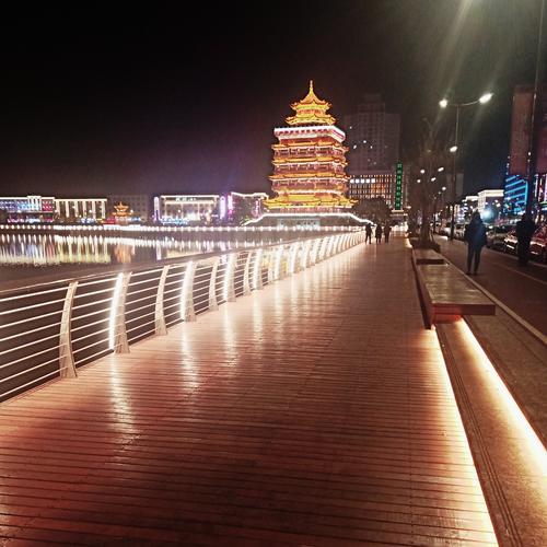 清徐县东湖公园全部竣工美景