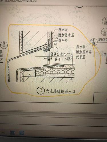 老师这个屋面排水管套什么定额水落管雨水口落水斗弯头落水口含箅子板