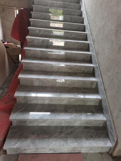瓷砖大板下挂内倒加工楼梯踏步_瓷砖_家居家装_装修