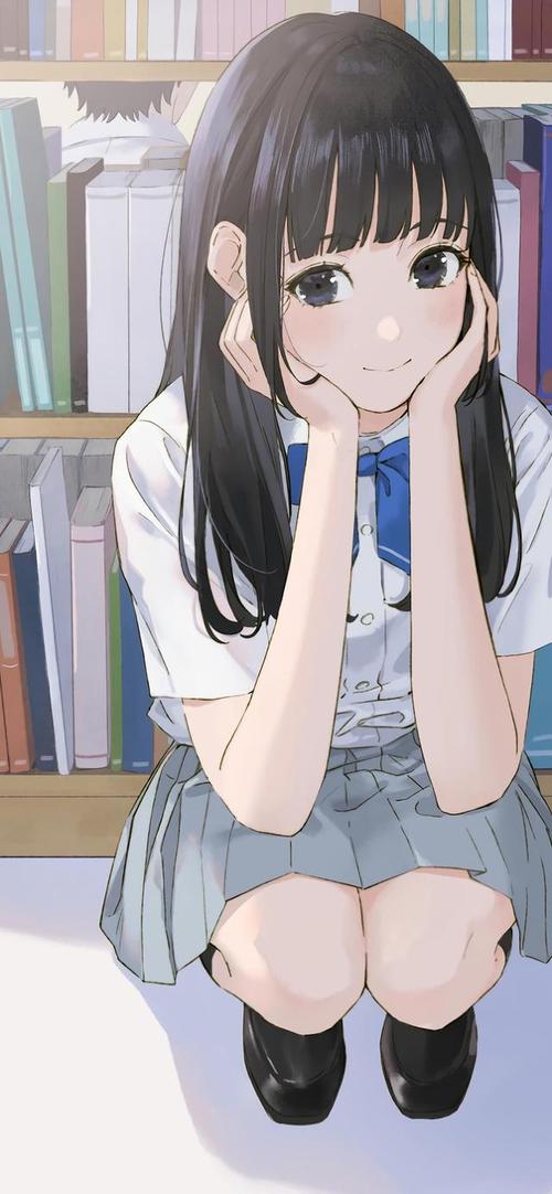 夏日二次元少女手机壁纸