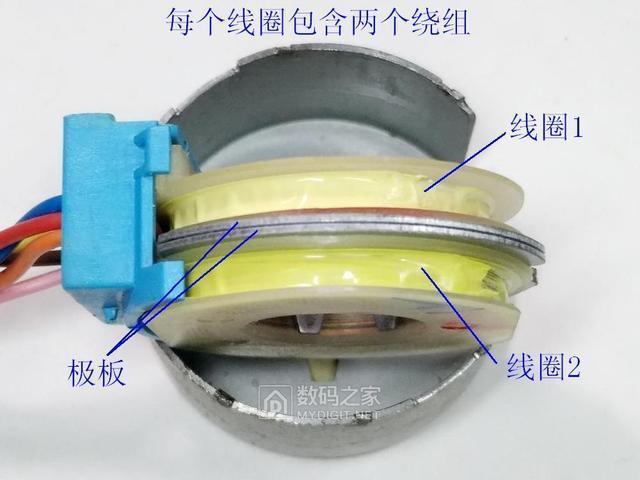 详细图解空调扫风四相减速步进电机,型号mp35ea,附带