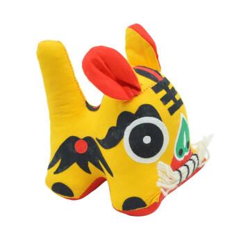 布老虎 手工布老虎中国风传统民间手工艺品古典小礼品摆件满月礼物