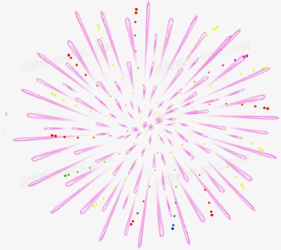 烟花特效png素材pngpng粉色花朵精美png素材花韵pngpng粉色烟花pngpng