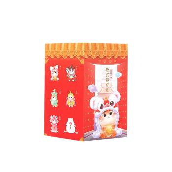 故宫盲盒故宫猫盲盒祥瑞猫摆件古风公仔生日七夕情人节礼物单盒款式