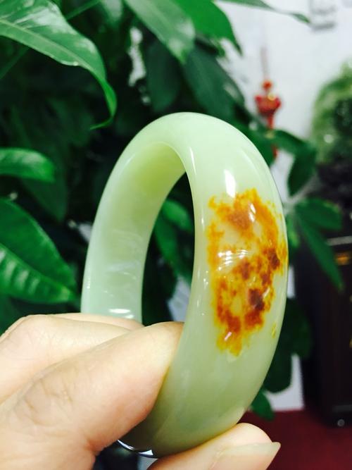 顶级黄白河磨玉,珍藏版手镯