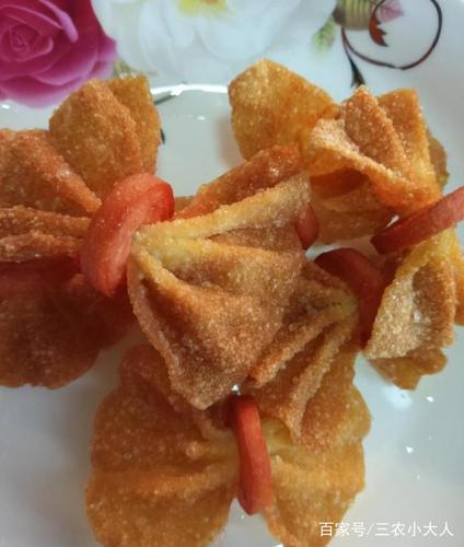 美食:具有创意的面试做法,蝴蝶面