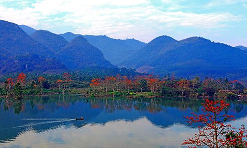 2017昌化江畔木棉红旅游月活动