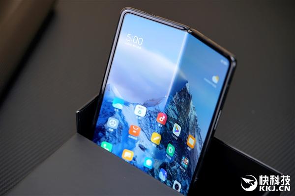首发液态镜头小米首款折叠屏手机mixfold开箱图赏