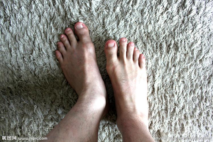 男性脚部特写摄影图__男性男人_人物图库_摄影图库_昵