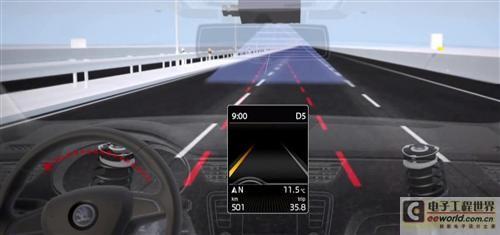 2013款斯柯达明锐配备车道辅助系统