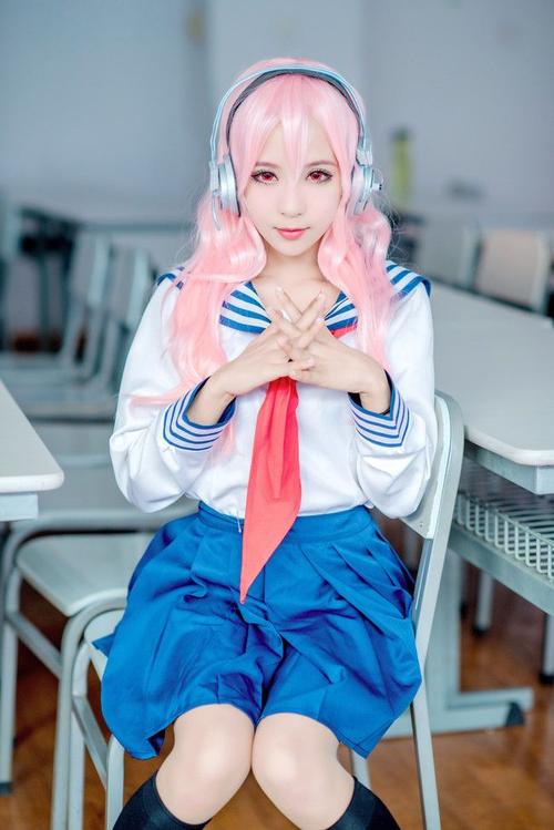 超级索尼子清新学生装cos赏(10)
