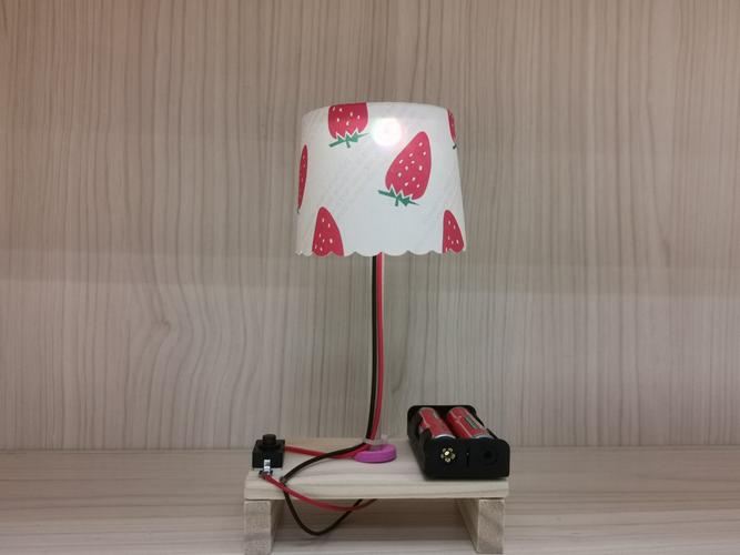 海口市科技馆周末手工课:自制小台灯