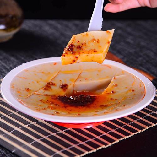 荞麦面碗团150g*10碗 山西吕梁特产小吃柳林碗秃凉粉碗装即食碗托