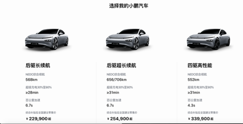 4种续航版本,8款配置 小鹏p7该买哪款呢?_凤凰网汽车_凤凰网