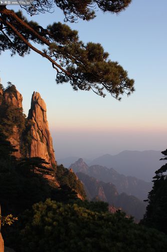 三清山日出图片 风景摄影-旅游名胜-百图汇素材网