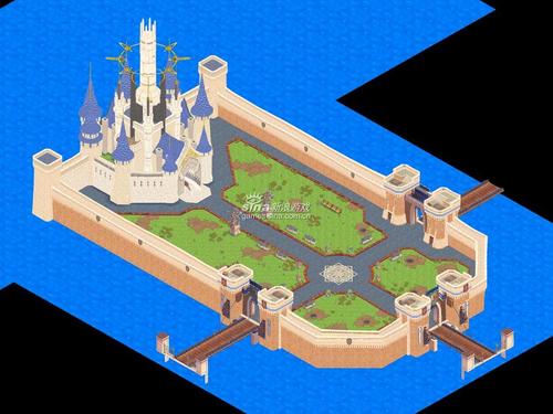 魔力宝贝ii法兰城地图(中)