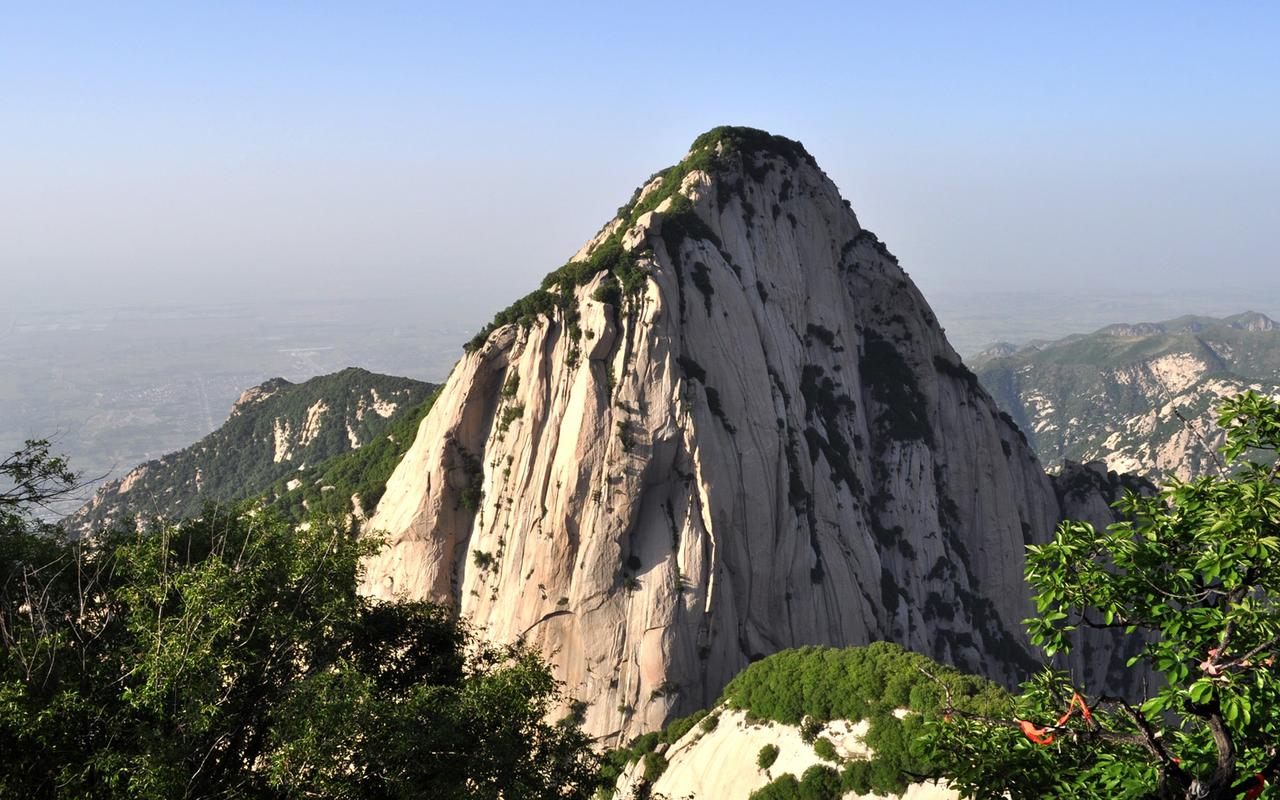 陕西华山唯美风景高清摄影图片桌面壁纸