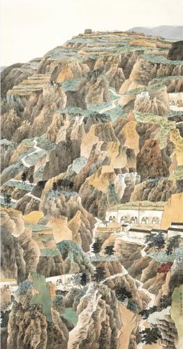 画山画水画黄土高坡!庄小雷:北京画院一名国画家的彩