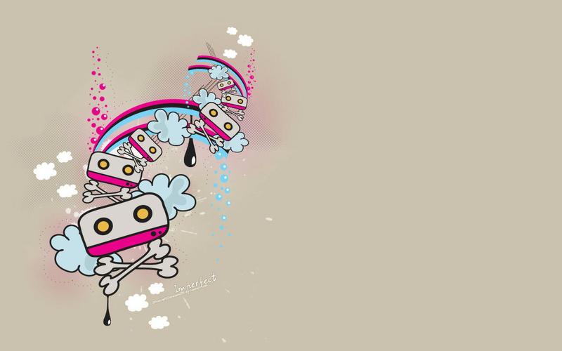 壁纸,卡通,潮流设计,1280x800尺寸壁纸-回车桌面