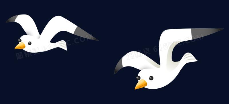 海鸥素材图片