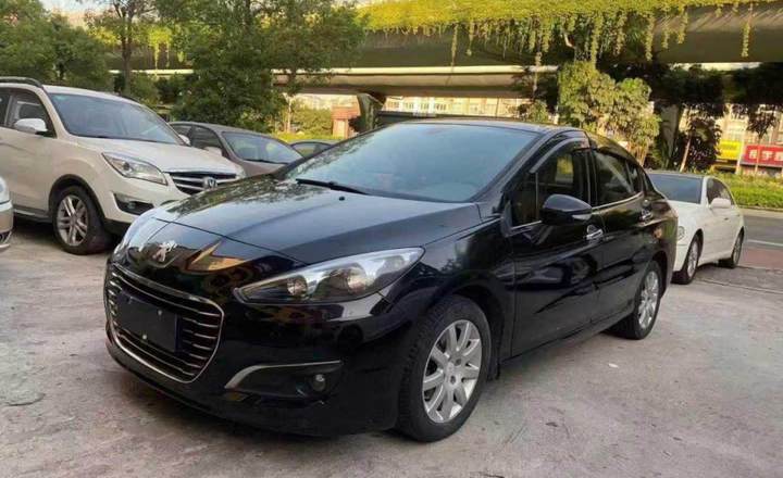 苏州二手标致308 2013 款 1.6l 手动优尚型 黑色 - 小猪二手车
