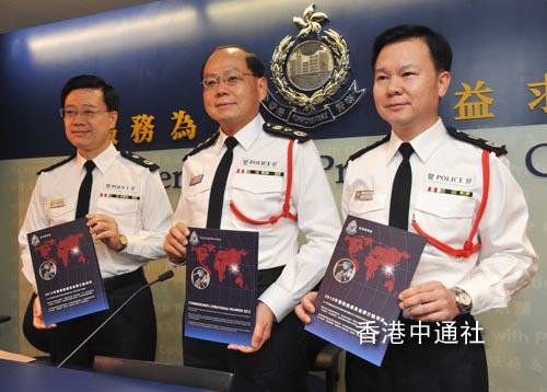 香港警方成立小组制定回归15周年活动保安安排