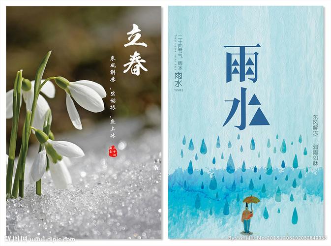 二十四节气 立春 雨水图片