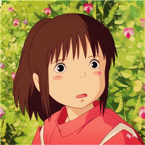 千与千寻 千と千寻の神隠し 宫崎骏 吉卜力 电影 人物 插画 封面 动漫