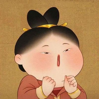 微胖可爱女性头像