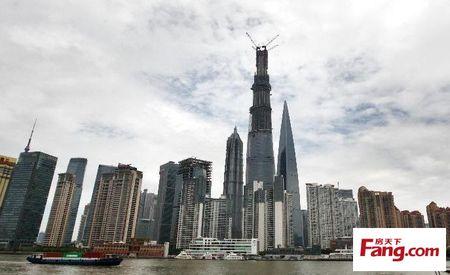 中国第一高楼"上海中心"封顶 看全球十大高楼
