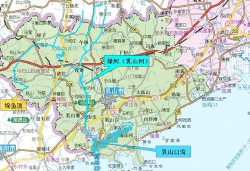 厥港水,垛河  所属水系  独流入黄海河流  地理位置 山东省东部乳山市
