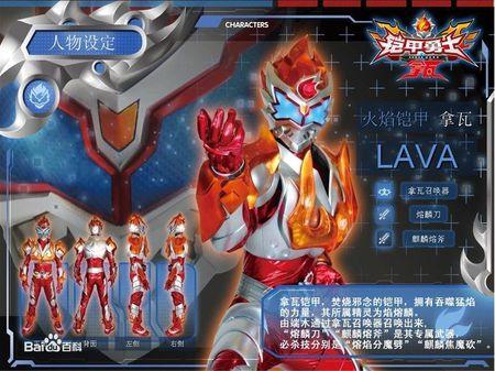 铠甲勇士拿瓦四套铠甲造型图片