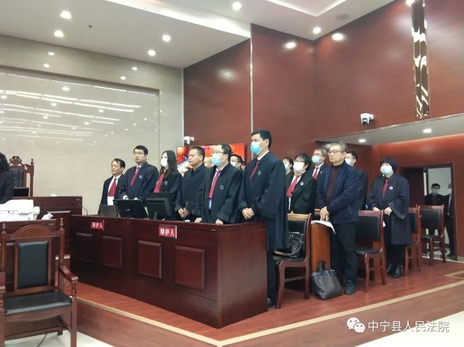 中宁县人民法院公开开庭审理被告人吴建华等19人组织