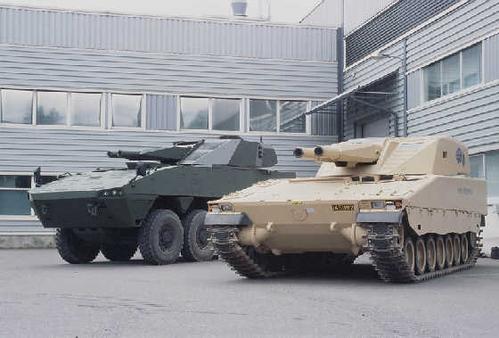 芬兰帕特里亚nemo先进自行迫击炮(组图)