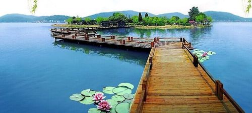 浙江省湖州市安吉荷花山景区