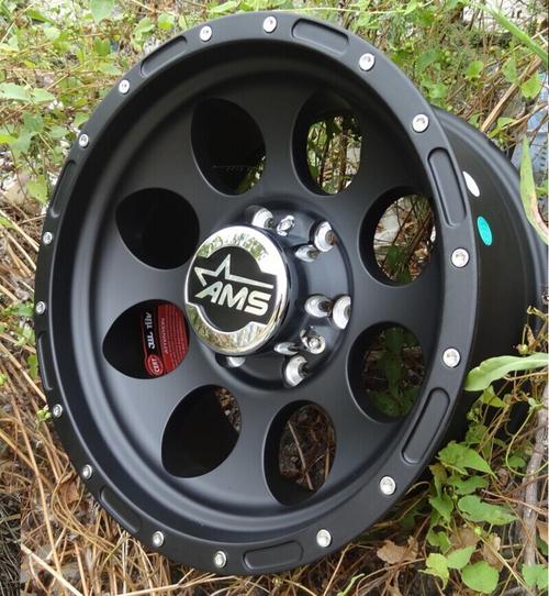 15-8j 5-114.3 5-139.7 亚黑越野改装轮毂16寸17寸大负值轮毂