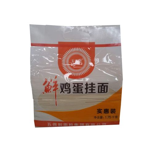 五得利 天麦然劲爽挂面 鲜鸡蛋面 家庭装挂面 无添加1