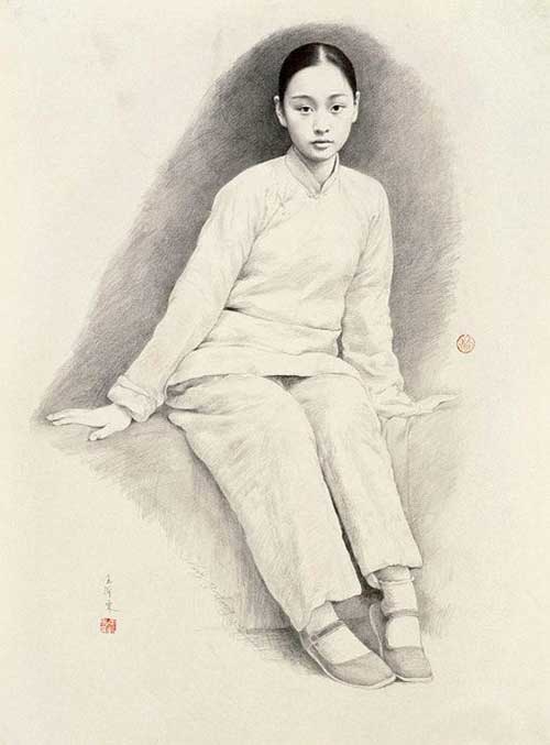 王沂东素描作品精选