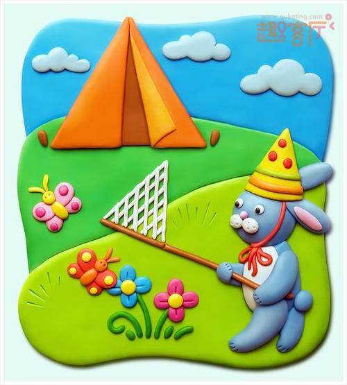 橡皮泥可爱小动物 儿童橡皮泥制作小动物