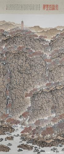 中国画坛著名画家钱忠良