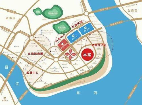 泉州东海纯新盘入市!沙盘/户型图公开!规划有住宅