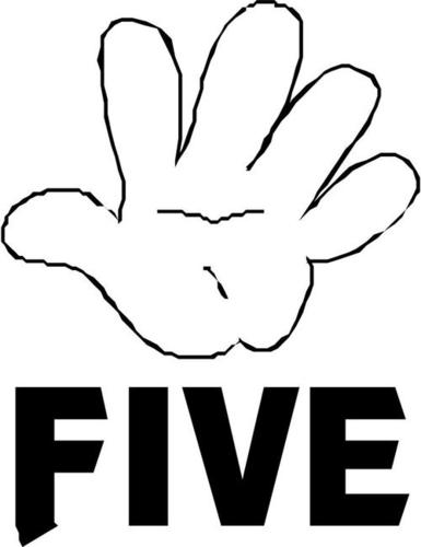 手指变形简笔画